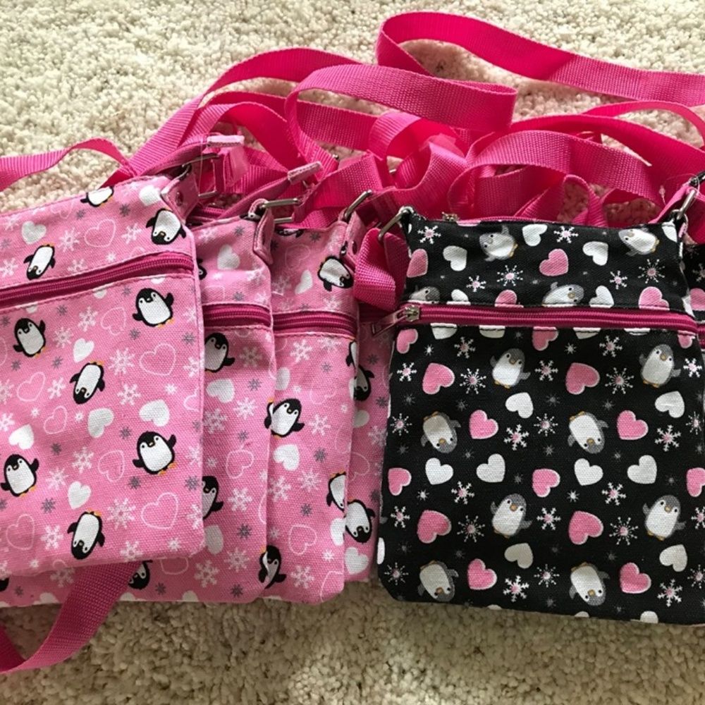 7 New Cute Penguin Print Bags